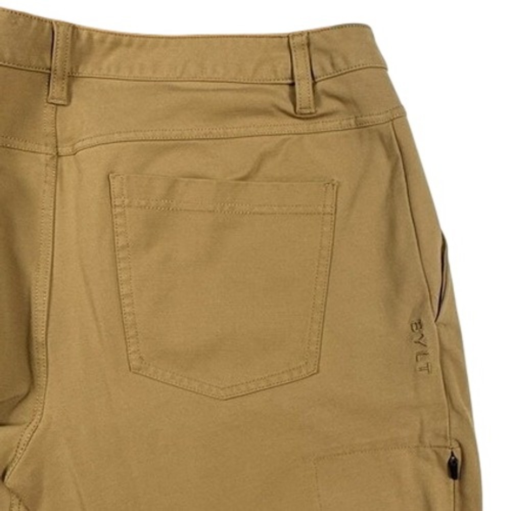 BYLT Premium Basics Everyday Pant 2.0 Slim Fit Khaki Tan Mens 36x30 Chino